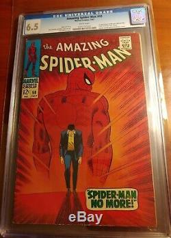 Amazing Spider-Man #50 CGC 6.5 White Pages! 1st Kingpin