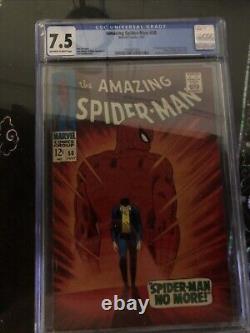 Amazing Spider-Man 50 CGC 7.5 1967 Romita 1st Kingpin Old Case
