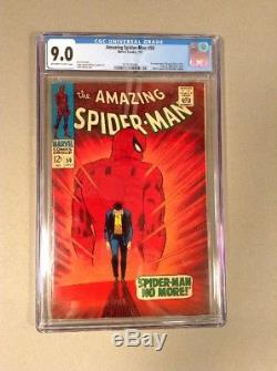 Amazing Spider-Man #50 CGC 9.0 VF/NM OWithW 1st KINGPIN (Wilson Fisk)Classic Cover