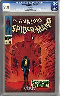 Amazing Spider-Man #50 CGC 9.4 (W) 1st Appearance of the Kingpin Wilson Fisk