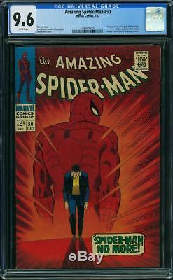Amazing Spider-Man 50 CGC 9.6 1st Kingpin White Pages