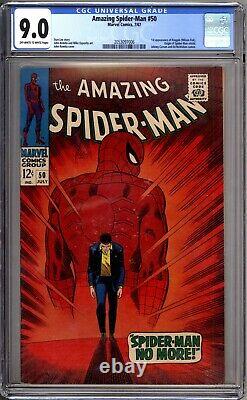 Amazing Spider-Man 50 CGC Graded 9.0 VF/NM 1st App Kingpin Marvel Comics 1967