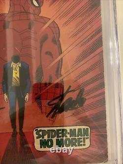 Amazing Spider-Man 50 Cgc Ss 3.5 1st Kingpin Stan Lee & John Romita signed