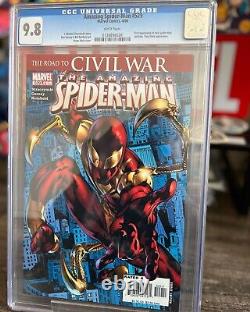 Amazing Spider-Man #529 CGC 9.8 1st Appearance Of Iron Spider Suit KEY ISSUE