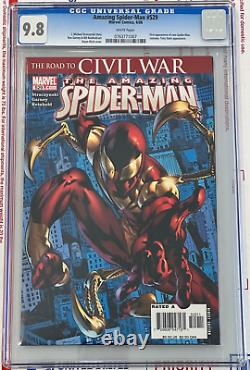 Amazing Spider-Man #529 Civil War/1st Iron Spider suit CGC 9.8