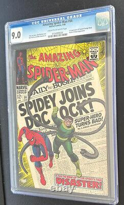 Amazing Spider-Man #56 CGC VF+ 9.0 Doctor Octopus selling collection