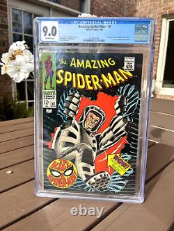 Amazing Spider-Man 58 CGC 9.0 Key Issue (1968 Marvel Comics) John Romita Art