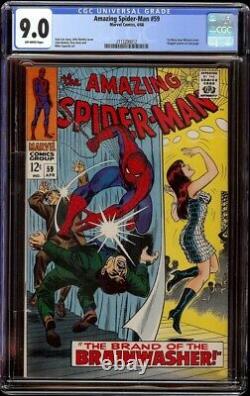 Amazing Spider-Man # 59 CGC 9.0 OW (Marvel, 1968) 1st Mary Jane cover