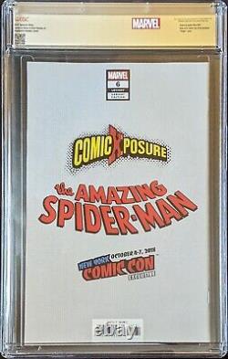 Amazing Spider-Man #6 (2018) CGC 9.8 SS Ramos ComicXposure Con Edition? RARE