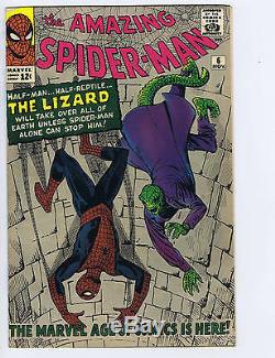 Amazing Spider-Man #6 Marvel Pub 1963 1st app. Lizard