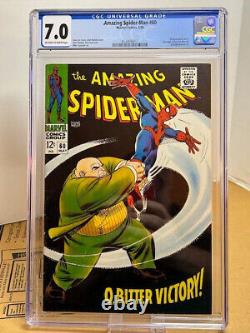 Amazing Spider-Man #60 CGC 7.0, Kingpin vs. Spidey, Silver Age (1968)