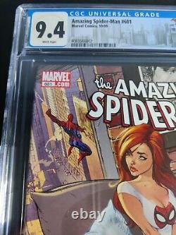 Amazing Spider-Man #601 CGC 9.4 J Scott Campbell Mary Jane Cover Jessica Jones