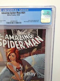 Amazing Spider-Man #601 CGC 9.6 Classic J. Scott Campbell cover 1992 New Case