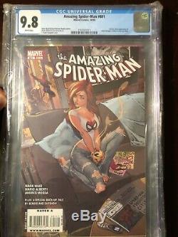 Amazing Spider-Man #601 CGC 9.8 J. Scott Campbell Cover 10/09