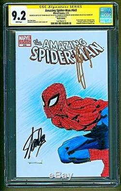 Amazing Spider-Man #648 (2011 Marvel Comics) Sketch Signed Frank Miller CGC 9.2