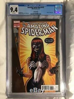Amazing Spider-Man #678 MJ Venom variant CGC 9.4