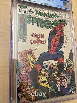 Amazing Spider-Man #68 CGC 8.0 Kingpin App
