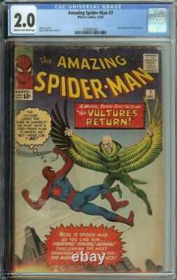 Amazing Spider-Man #7 CGC 2.0 2nd App The Vulture
