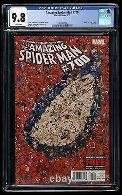 Amazing Spider-Man #700 CGC NM/M 9.8 White Pages Marvel 2013