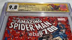 Amazing Spider-Man #700 CGC SS 9.8 Dual Signature Autograph STAN LEE & RAMOS