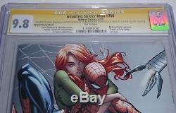 Amazing Spider-Man #700 CGC SS Signature Autograph STAN LEE +5 Campbell Variant