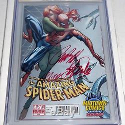 Amazing Spider-Man #700 CGC Triple Autograph Signature STAN LEE CAMPBELL RAMOS
