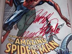 Amazing Spider-Man #700 CGC Triple Autograph Signature STAN LEE CAMPBELL RAMOS
