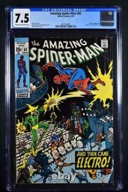 Amazing Spider-Man #82 CGC 7.5 VF- #4051538007