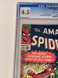 Amazing Spider-Man #9 CGC 4.5 OWithW Pages 1st Appearance of Electro (Marvel 1964)