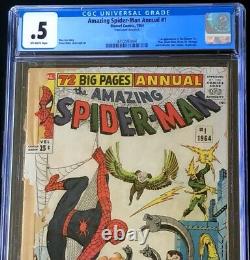 Amazing Spider-Man Annual #1 (1964) CGC 0.5 1st App of SINISTER SIX! Comic
