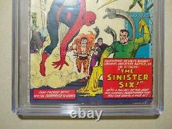 Amazing Spider-Man Annual #1 CGC 4.0 1st Appearance Sinister Six 1964