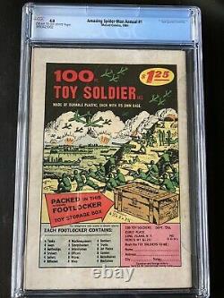 Amazing Spider-Man Annual 1 CGC 4.0 OW Pgs. 1st Sinister Six key 3 Day Auction