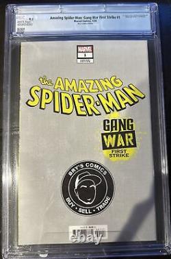 Amazing Spider-Man Gang War-First Strike #1 Bry's Excl- CGC 9.9 Not 9.8