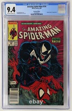 Amazing Spider-Man Issue #316 Venom Newsstand Edition CGC 9.4 White Pages