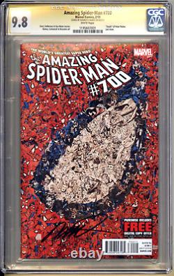 Amazing Spider-Man Marvel (Marvel Vol. 1) #700 CGC Sig Series 9.8 Ramos
