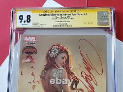 Amazing Spider-Man Renew Your Vows 1 CGC 9.8 SS Signed J Scott Campbell