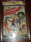 Amazing Spider-man #1 Cgc 5.5 (r) Signed By Stan Lee