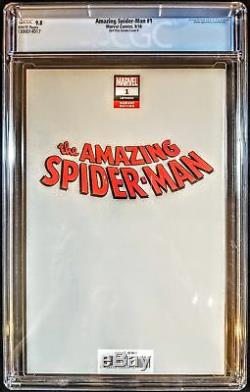 Amazing Spider-man #1 (Marvel, 2018), Dell'Otto Virgin Variant, CGC 9.8, of 500