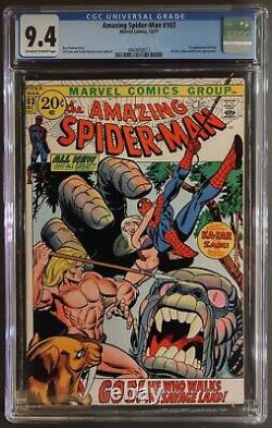Amazing Spider-man #103 Cgc 9.4 Ow-w Pages Marvel Comics 1971 Ka-zar & Kraven