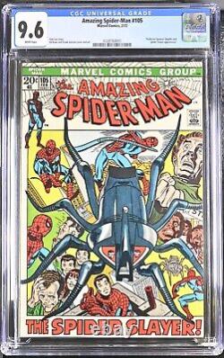 Amazing Spider-man #105 Cgc 9.6 Wp Marvel Comics February 1972 Spider-slayer App