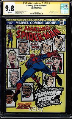 Amazing Spider-man #121 Cgc 9.8 W Ss Stan Lee #1229323001