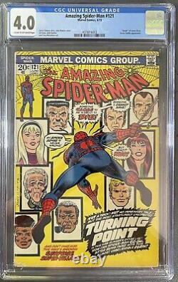 Amazing Spider-man #121 Death Gwen Stacy! Cgc 4.0