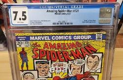 Amazing Spider-man #121 (marvel) Cgc 7.5/ Death Gwen Stacy/ Great Case/ See Pix