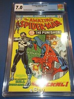 Amazing Spider-man #129 Bronze age 1st Punisher Huge Key CGC 7.0 FVF Beauty