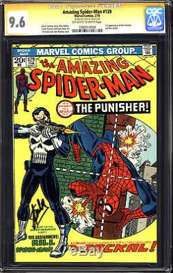 Amazing Spider-man #129 CGC 9.6 1st Punisher! Stan Lee SS! Upgrade to 9.8