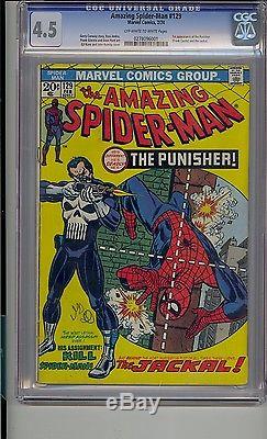 Amazing Spider-man #129 Cgc 4.5 1st Punisher Marvel