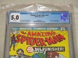 Amazing Spider-man 129 Cgc 5.0! First Appearance Punisher