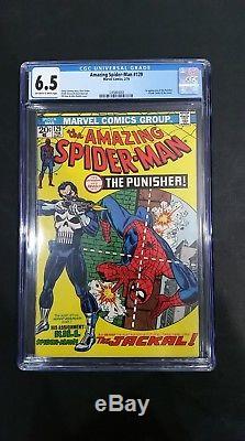 Amazing Spider-man #129 Cgc 6.5 First Appearance Of Punisher
