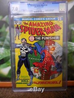 Amazing Spider-man 129 Cgc 7.0 First Appearance Of The Punisher