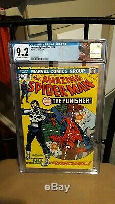 Amazing Spider-man 129 Cgc 9.2 1st Appearance Of The Punisher